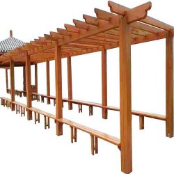 Glasfaserpergola